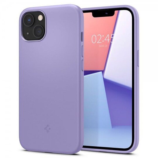 Spigen iPhone 13 Mini Kuori Silicone Fit Iris Purple