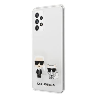 Karl Lagerfeld Samsung Galaxy A52/A52s 5G Kuori Karl & Choupette Kirkas