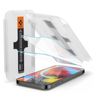 Spigen iPhone 13 Pro Max/iPhone 14 Plus Näytönsuoja GLAS.tR EZ Fit 2-Pakkaus