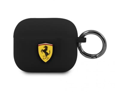 Ferrari AirPods 3 Kuori Silikoni Musta