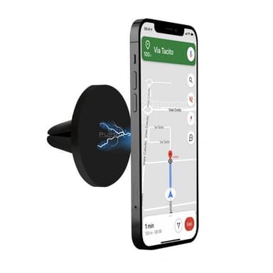 Puro MagSafe Autoteline Mag Car Holder Musta