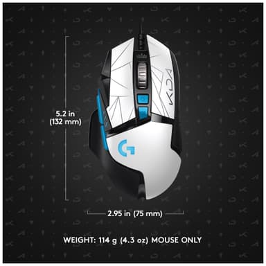 Logitech G502 Hero LoL K/DA USB pelihiiri