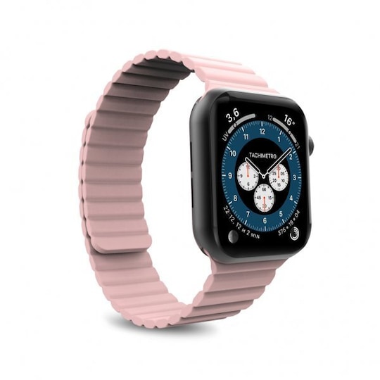 Puro Apple Watch 38/40/41mm Ranneke Icon Link Vaaleanpunainen
