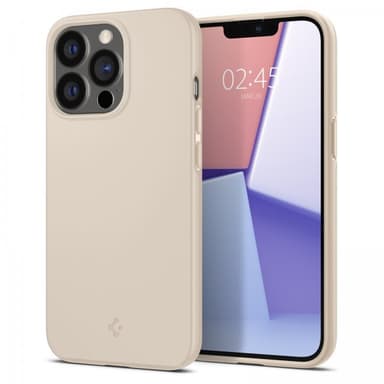 Spigen iPhone 13 Pro Kuori Thin Fit Sand Beige
