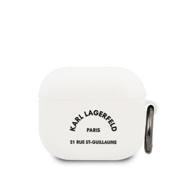 Karl Lagerfeld AirPods 3 Kuori Rue St Guillaume Valkoinen