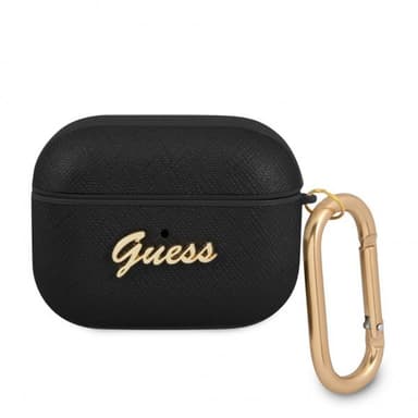 Guess AirPods Pro Kuori Saffiano Musta