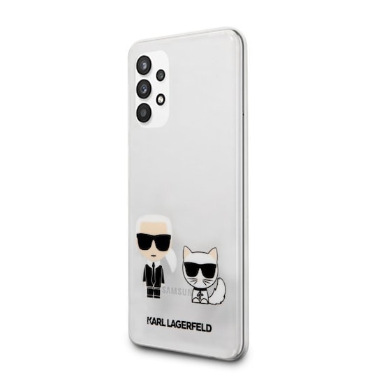 Karl Lagerfeld Samsung Galaxy A32 5G Kuori Karl & Choupette Kirkas