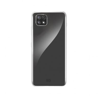 XQISIT Samsung Galaxy A22 5G Kuori Flex Case Läpinäkyvä Kirkas