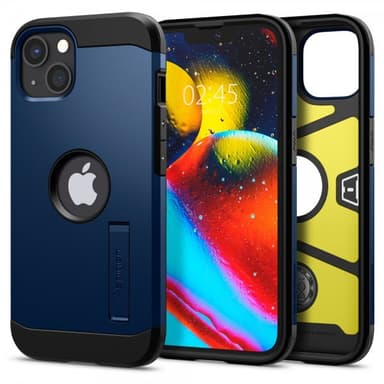 Spigen iPhone 13 Kuori Tough Armor Navy Blue