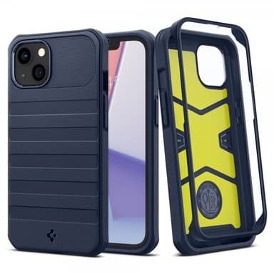 Spigen iPhone 13 Kuori Geo Armor 360 Navy Blue