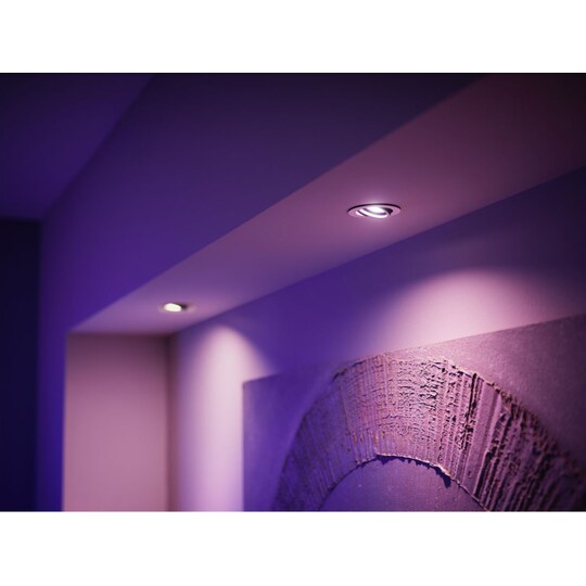 Philips Hue White And Color Ambiance LED lamppu GU10 (2 kpl)