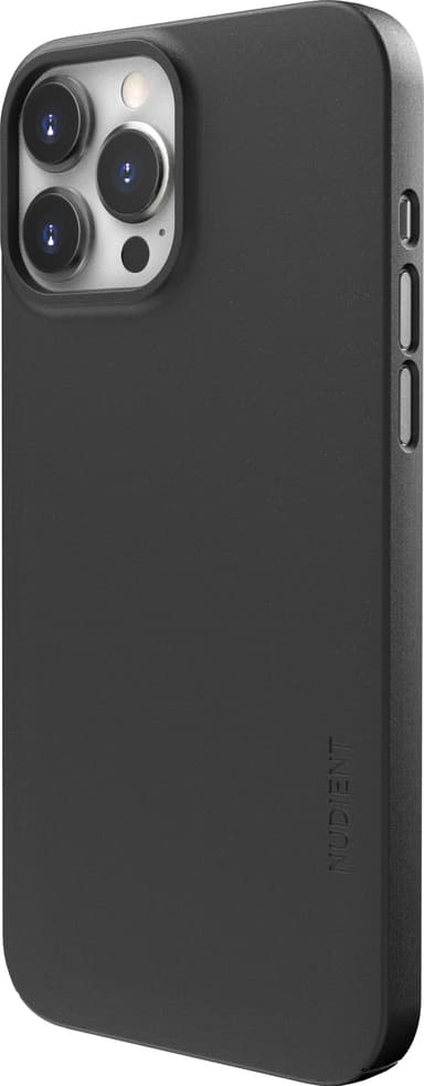 Nudient Thin v3 iPhone 13 Pro Max suojakuori (musta)