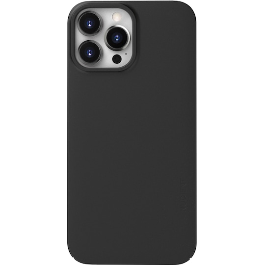 Nudient Thin v3 iPhone 13 Pro Max suojakuori (musta)