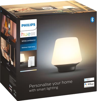 Philips Hue Wellness pöytälamppu (musta)