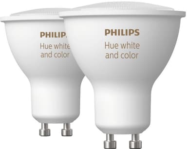 Philips Hue WCA 4,3 W lamppu GU10 (2 kpl)