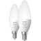 Philips Hue White And Color Ambiance LED lamppu E14 (2 kpl)