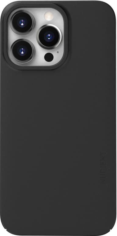 Nudient Thin v3 iPhone 13 Pro suojakuori (musta)