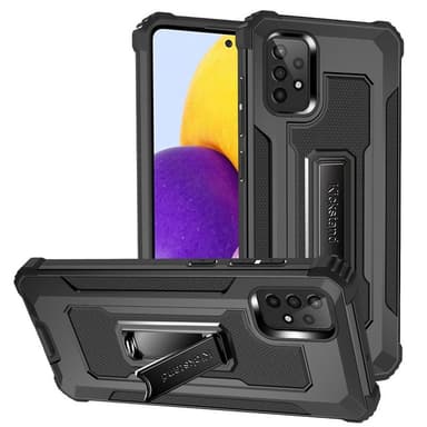 Jazz Iskunkestäva kuori 2i1 Samsung Galaxy A52 5G  - musta