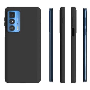 Silikonikuori Motorola Edge 20 Pro - musta