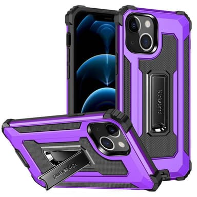 Jazz Iskunkestäva kuori 2i1 Apple iPhone 13  - violetti