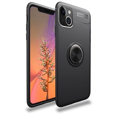 Slim Ring kotelo Apple iPhone 13  - musta