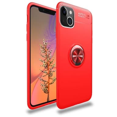 Slim Ring kotelo Apple iPhone 13  - punainen
