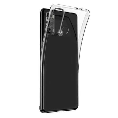 Silikonikotelo läpinäkyvä Motorola Moto G60S
