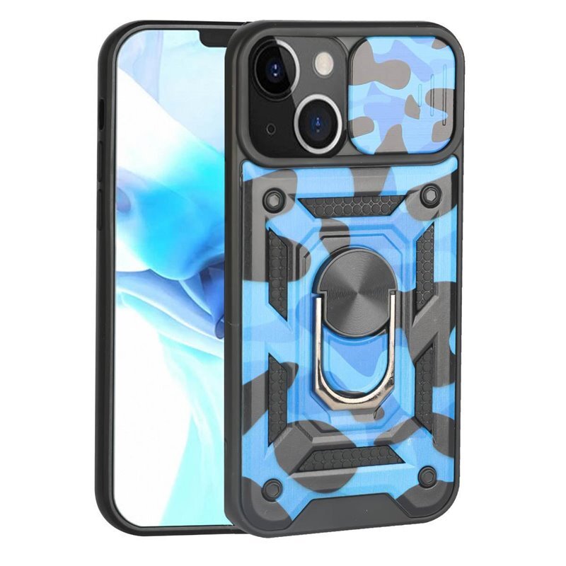 Camo kotelo 3i1 Apple iPhone 13  - tumma