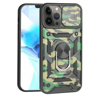 Camo kotelo 3i1 Apple iPhone 13 Pro  - vihreä