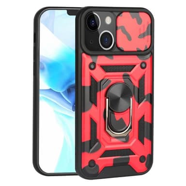 Camo kotelo 3i1 Apple iPhone 13  - punainen
