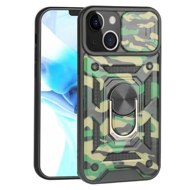 Camo kotelo 3i1 Apple iPhone 13  - vihreä