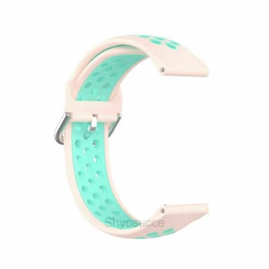 EBN Sport Rannekoru Samsung Galaxy Watch 4 44mm - Vpunainen/minttu