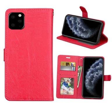 Lompakkokotelo 3-kortti Apple iPhone 13 Pro Max  - punainen