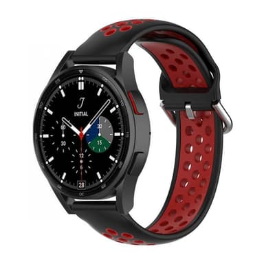 EBN Sport Rannekoru Samsung Galaxy Watch 4 Classic 42mm - Musta/punain