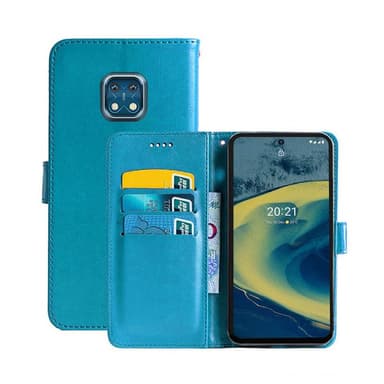 Lompakkokotelo 3-kortti Nokia XR20  - Vaaleansininen