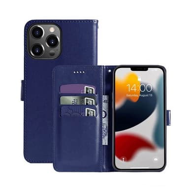 Apple iPhone 13 Pro Lompakkokotelo 3-kortti  - tumma