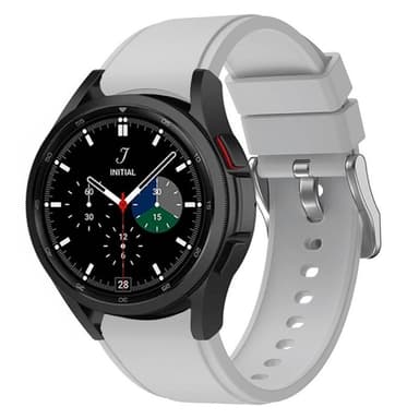 Sport Rannekoru Samsung Galaxy Watch 4 Classic (46mm) - Vaalean harmaa