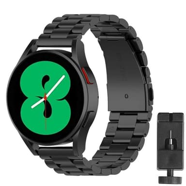 Rannekoru ruostumatonta terästä Samsung Galaxy Watch 4 (40mm) - Must