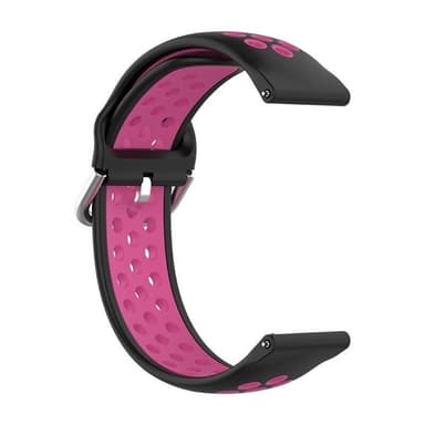 EBN Sport Rannekoru Samsung Galaxy Watch 4 44mm - Musta/ Tumma pinkki