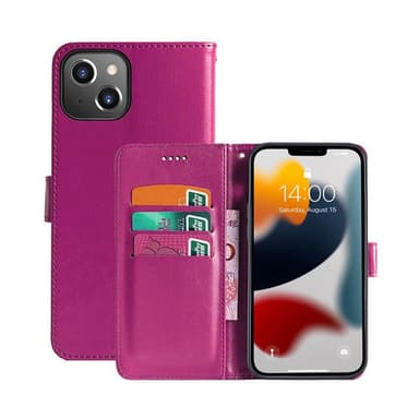 Apple iPhone 13 mini Lompakkokotelo 3-kortti  - pinkki