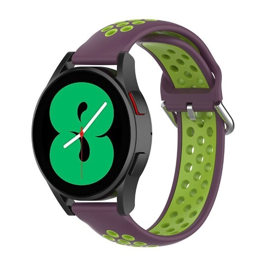 EBN Sport Rannekoru Samsung Galaxy Watch 4 44mm - Violetti/vihreä