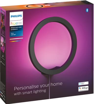 Philips Hue Sana seinävalaisin 20W 24V (musta)