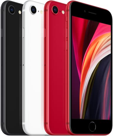 iPhone SE älypuhelin 128 GB (valkoinen)