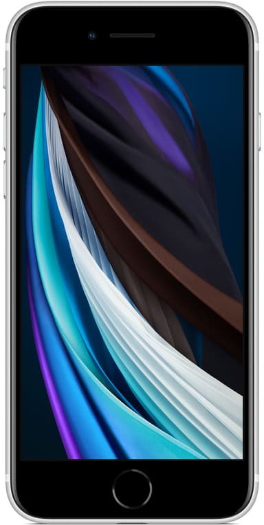 iPhone SE älypuhelin 128 GB (valkoinen)
