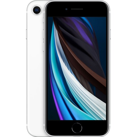 iPhone SE älypuhelin 128 GB (valkoinen)