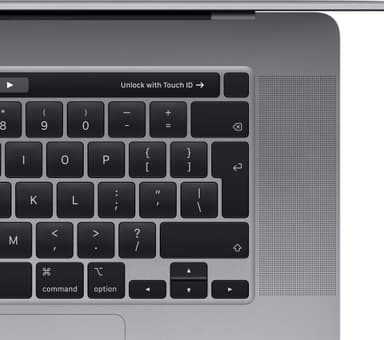 MacBook Pro 16 MVVK2 2019 16 GB/1 TB (tähtiharmaa)