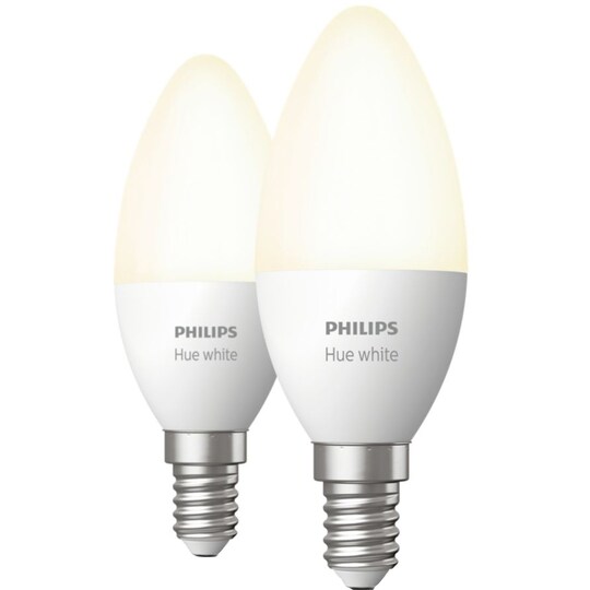 Philips Hue White LED lamppu E14 (2 kpl)