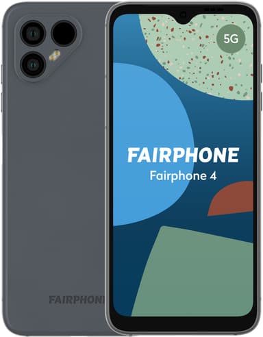 Fairphone 4 – 5G älypuhelin 8/256GB (harmaa)