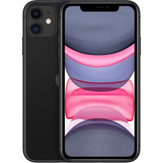 iPhone 11 älypuhelin 64 GB (musta)