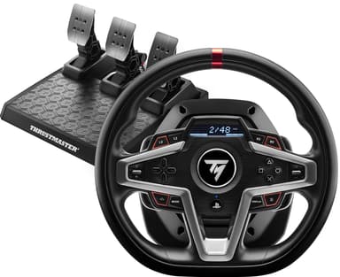 Thrustmaster T248 rattiohjain ja polkimet (PS5/PS4/PC)